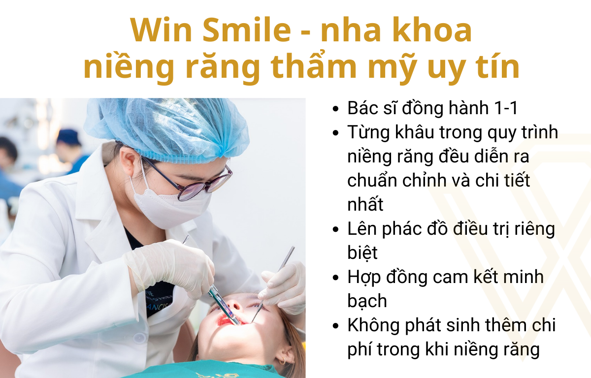 Win Smile - nha khoa niềng răng thẩm mỹ uy tín tại Hà Nội