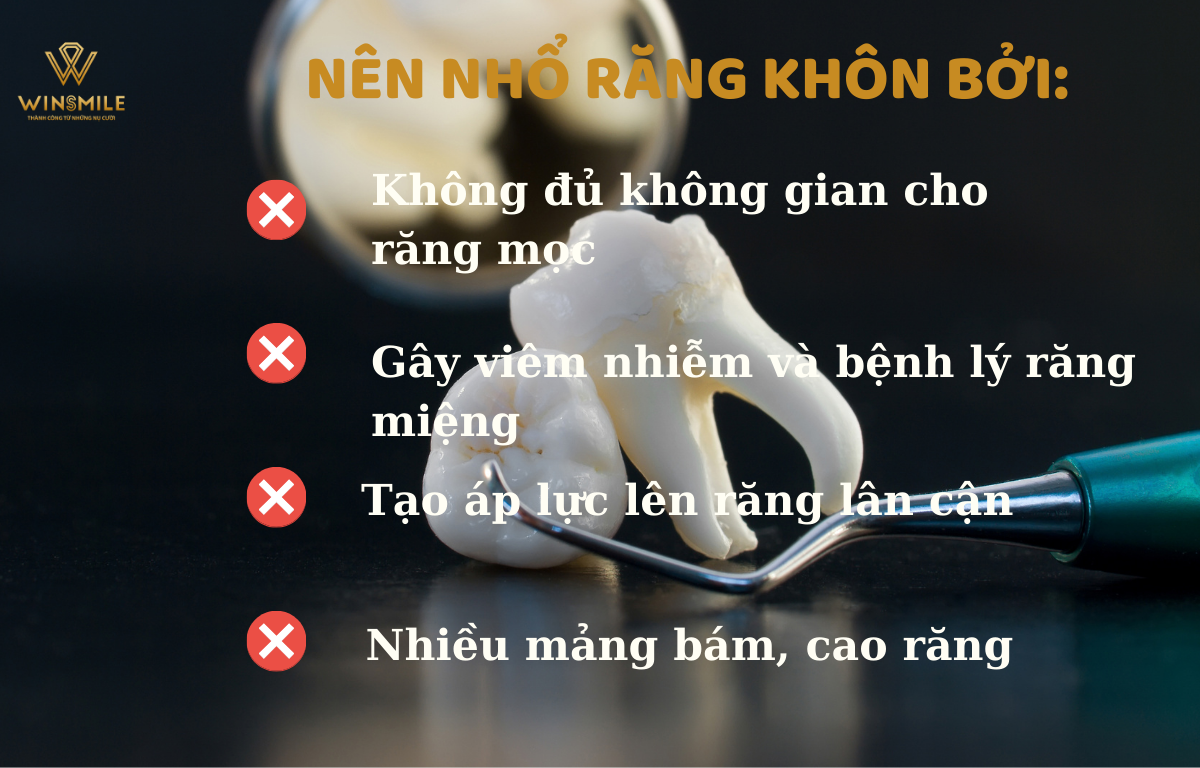 Lưu ý trước khi nhổ răng khôn: Những điều bạn cần biết để an tâm