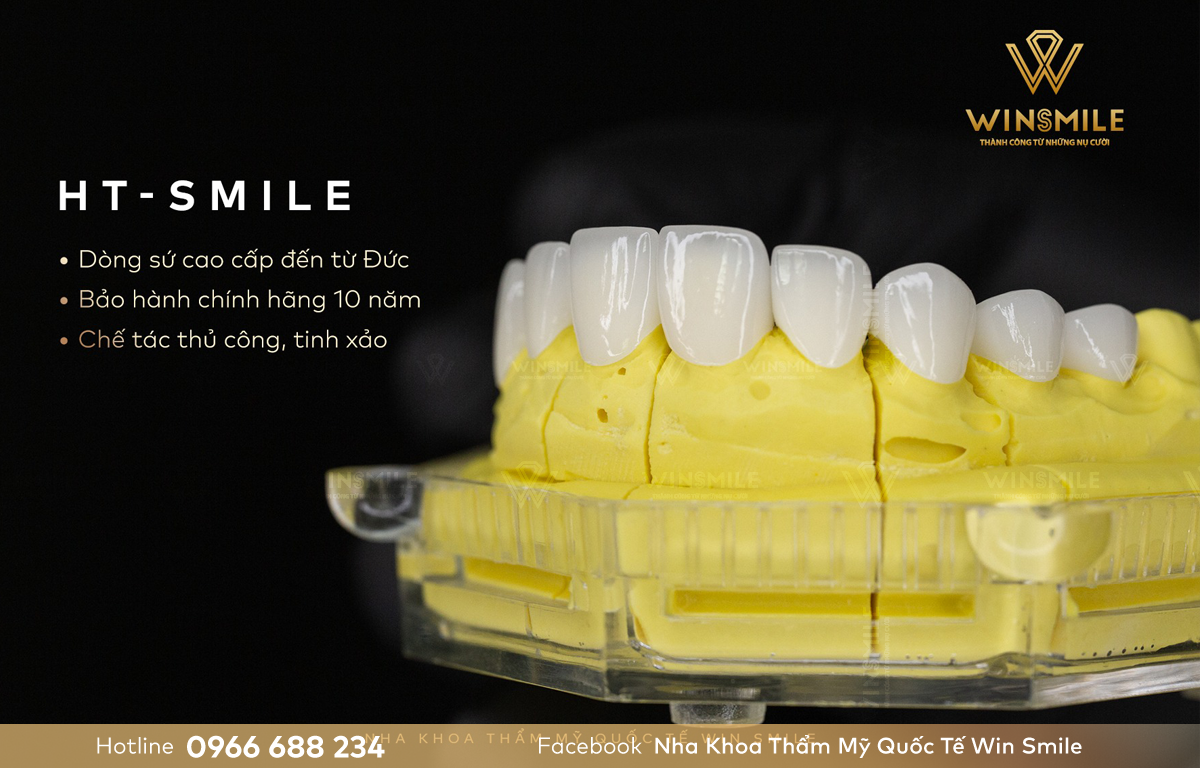 Răng sứ Ht Smile là sản phẩm nổi bật có xuất xứ tại Đức