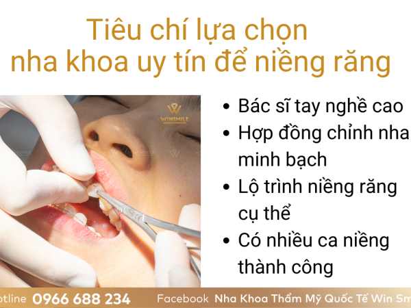 Địa chỉ nào niềng răng tốt nhất tại Hà Nội ?